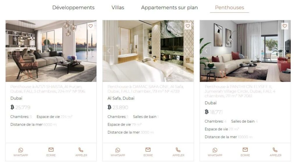 achat appartement crypto dubai