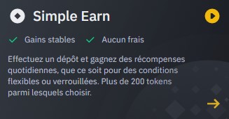 simple earn binance