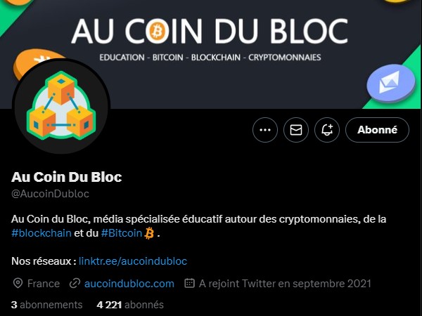 au coin du bloc twitter