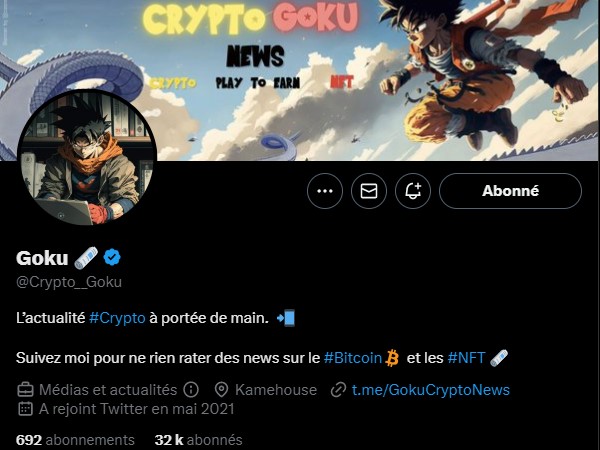 crypto goku twitter