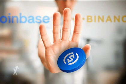 usdc coinbase binance