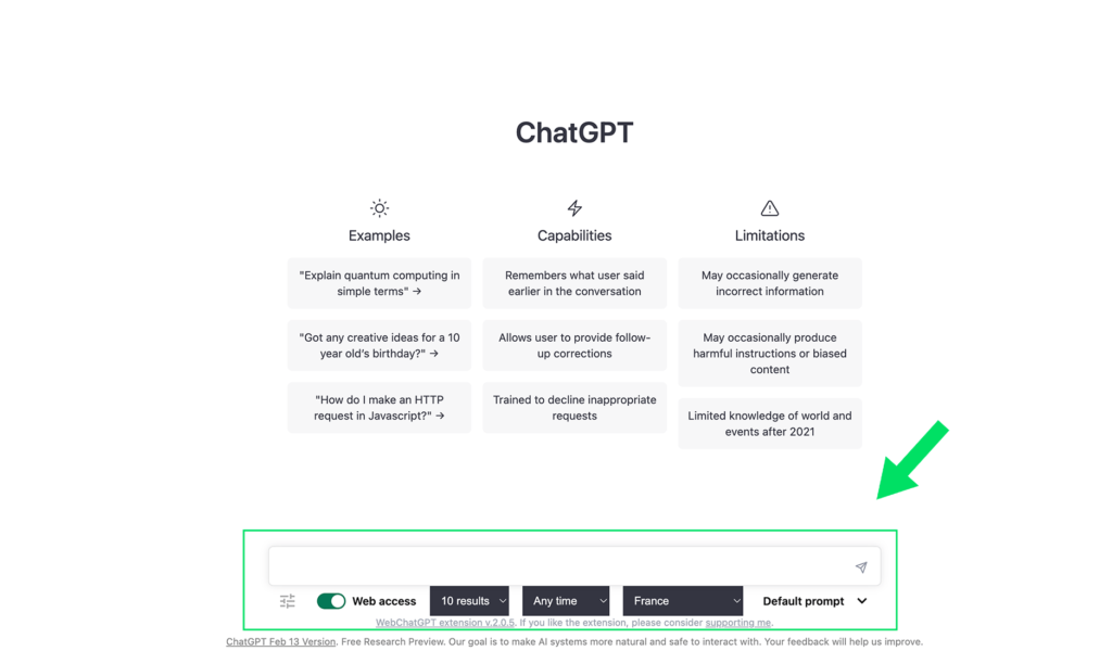 WebchatGPT configuration