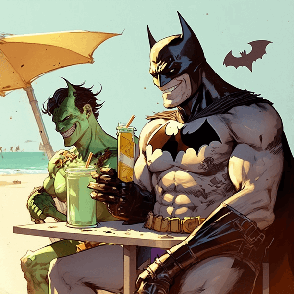 midjourney prompt batman