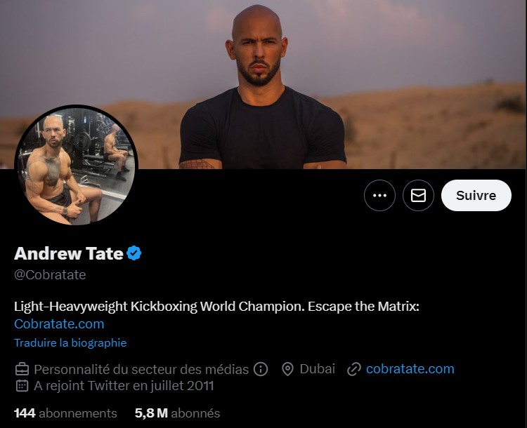 twitter andrew tate cobratate