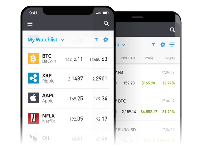 application trading etoro