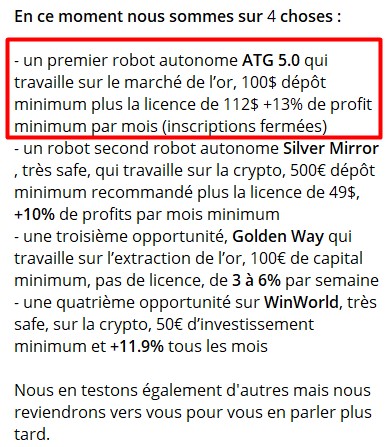 tlegram lion investissement