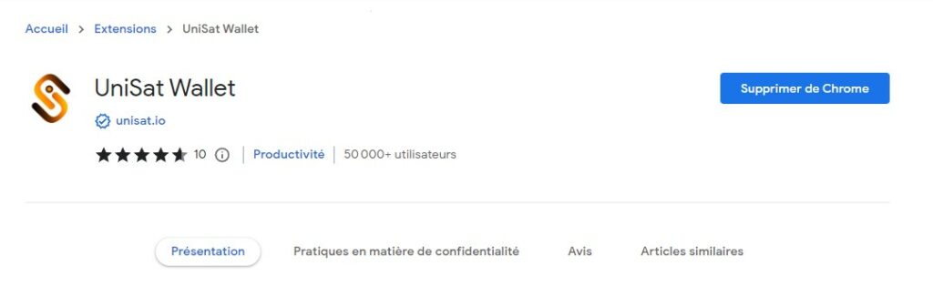 unisat wallet extension chrome