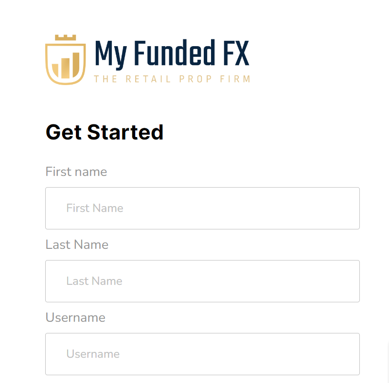 myfundedfx inscription