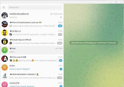 tutoriel gif creer un token bot telegram