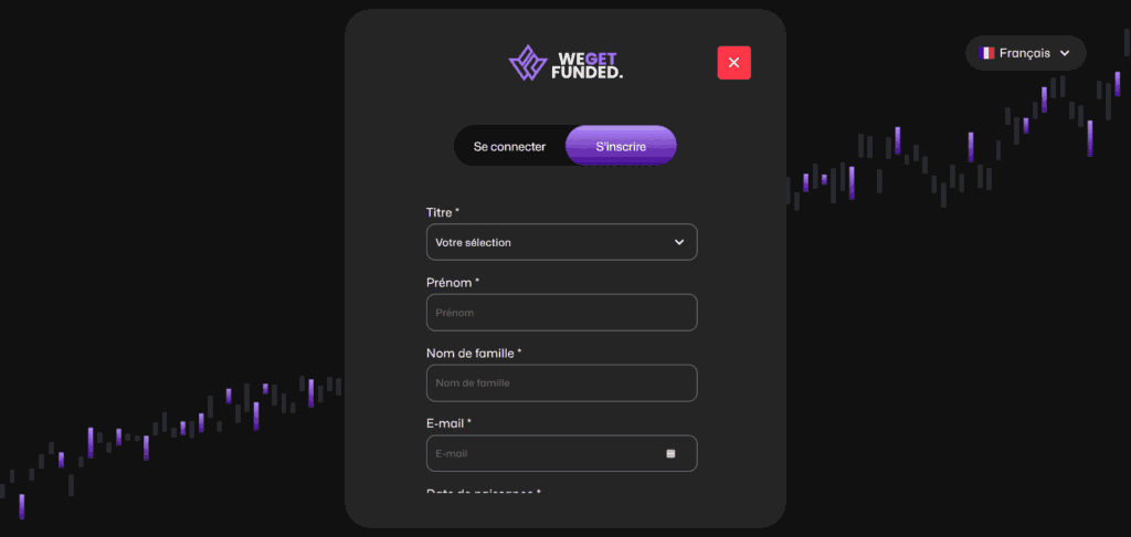 We Get Funded Inscription Challenge
