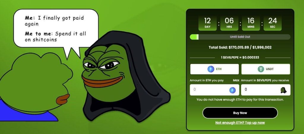 evil pepe coin