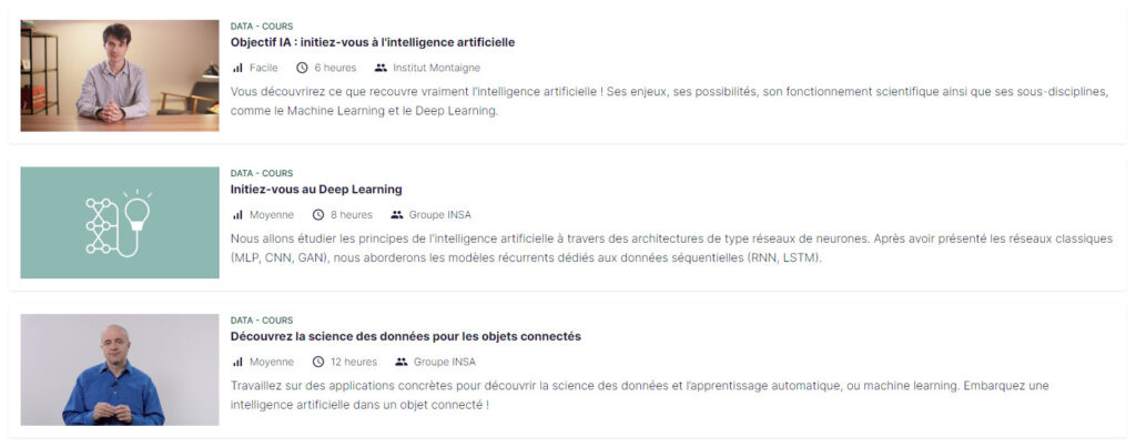 formation ia openclassrooms