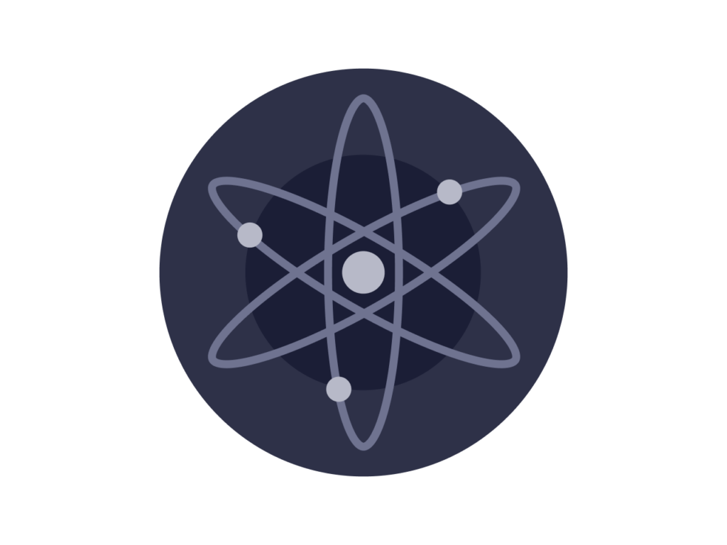 Cosmos ATOM token logo
