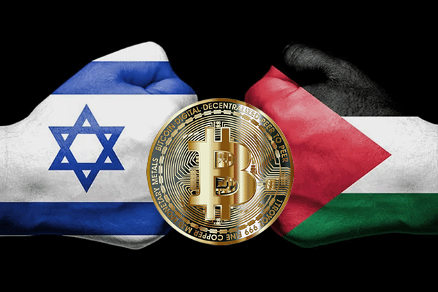 bitcoin israel palestine