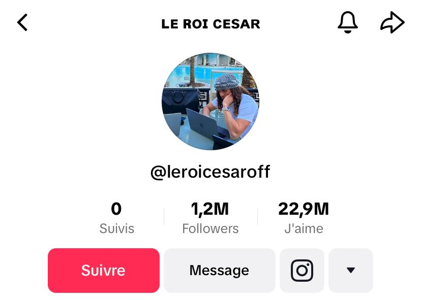 le roi cesar tiktok