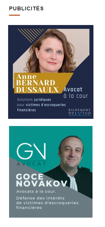 publicité warning trading