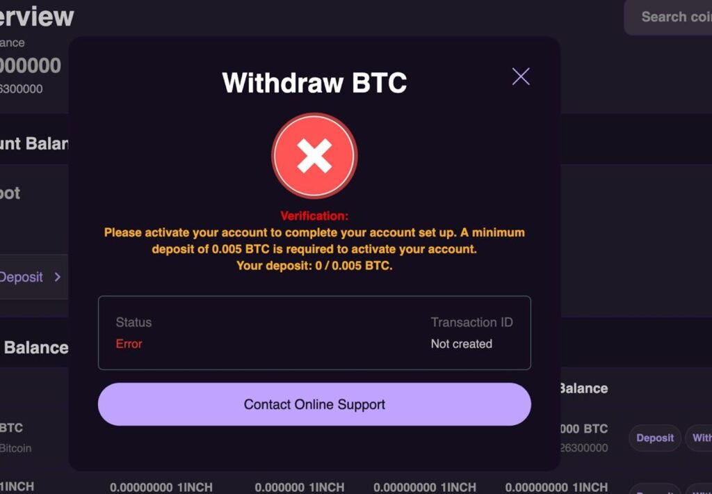 exemple arnaque bitcoin