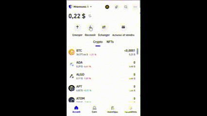 retrait crypto binance