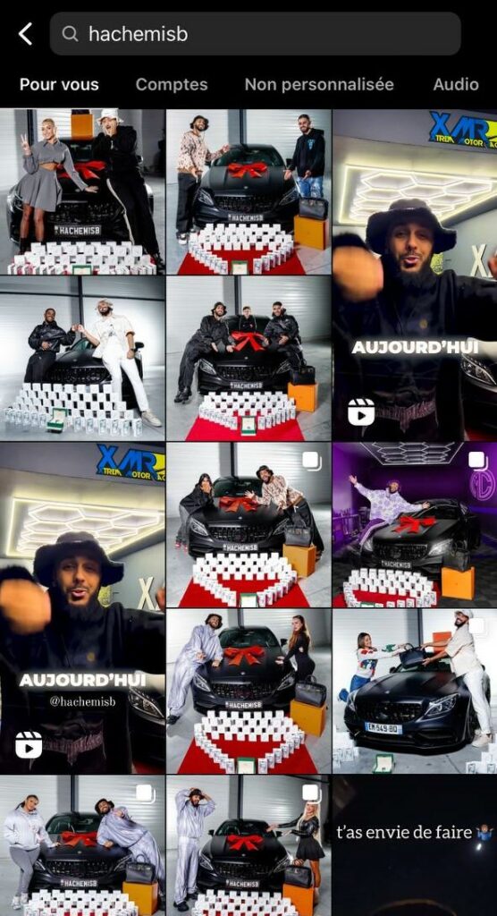 influenceurs hachemi concours insta