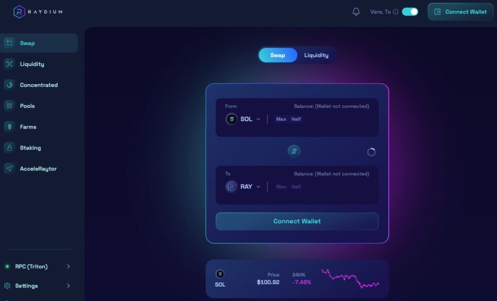 Comment fonctionne la plateforme Raydium