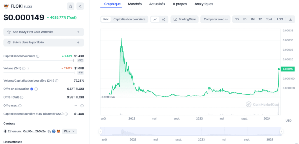 Cours-du-FLOKI-crypto-meme-graphique