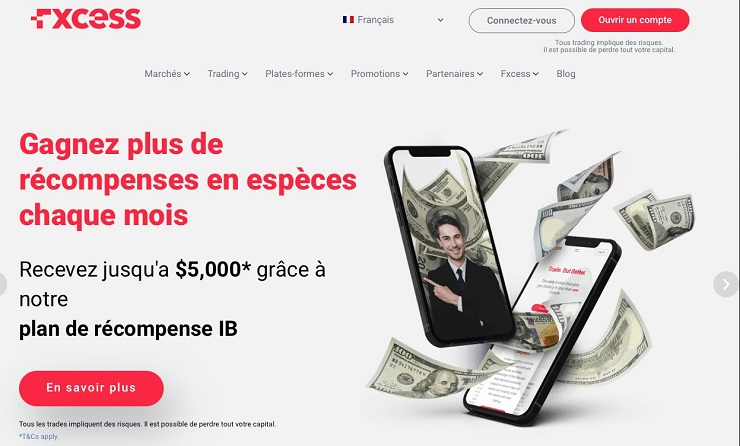 Découvrir la plateforme FXCESS