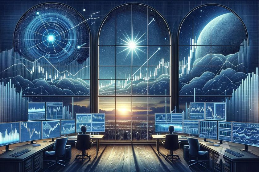 L’étoile du soir en trading