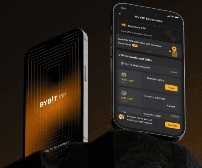 L'application Bybit