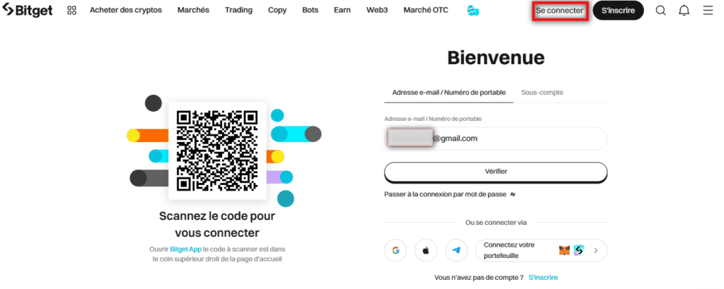 acheter crypto bitget guide