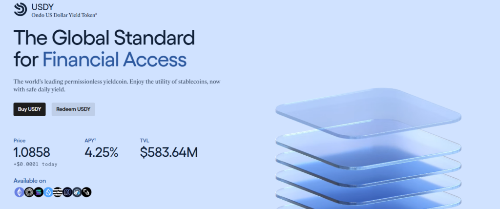 Ondo US Dollar Yield)
