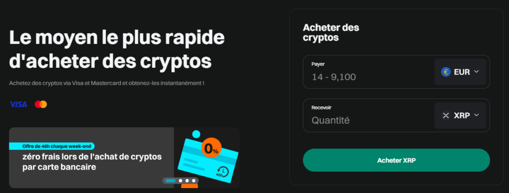 comment acheter du XRP