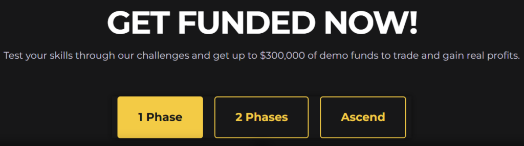 etapes et challenges prop firm