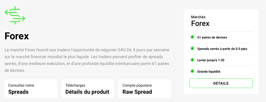 Quels sont les services proposés par IC Markets