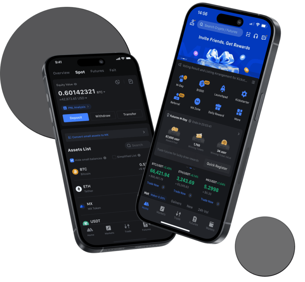 application mecx trading crypto