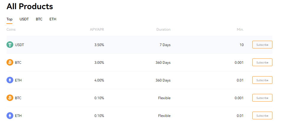 BloFin Earn (Staking)