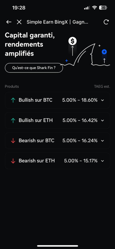 Staking crypto BingX