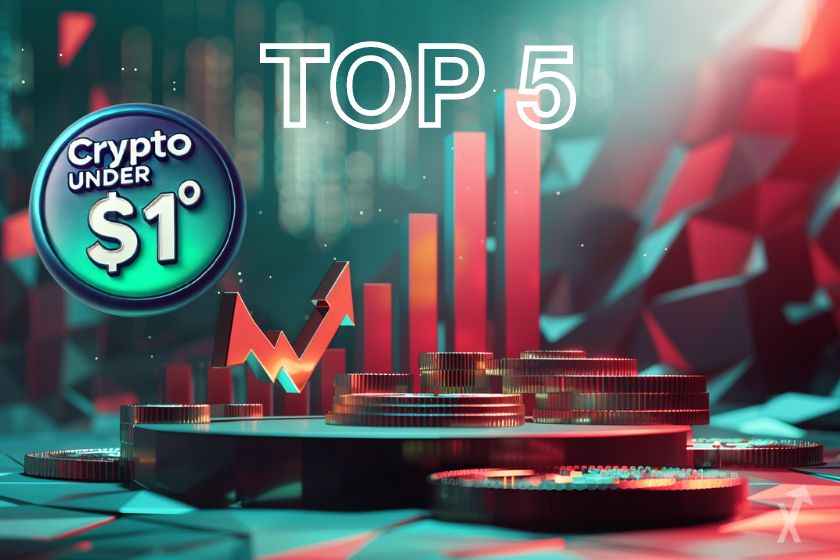 Top 5 Cryptomonnaies sous-évaluées à moins de 1 $