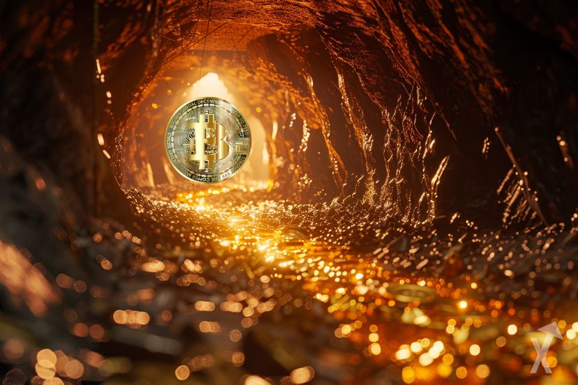 baisses production Bitcoin halving