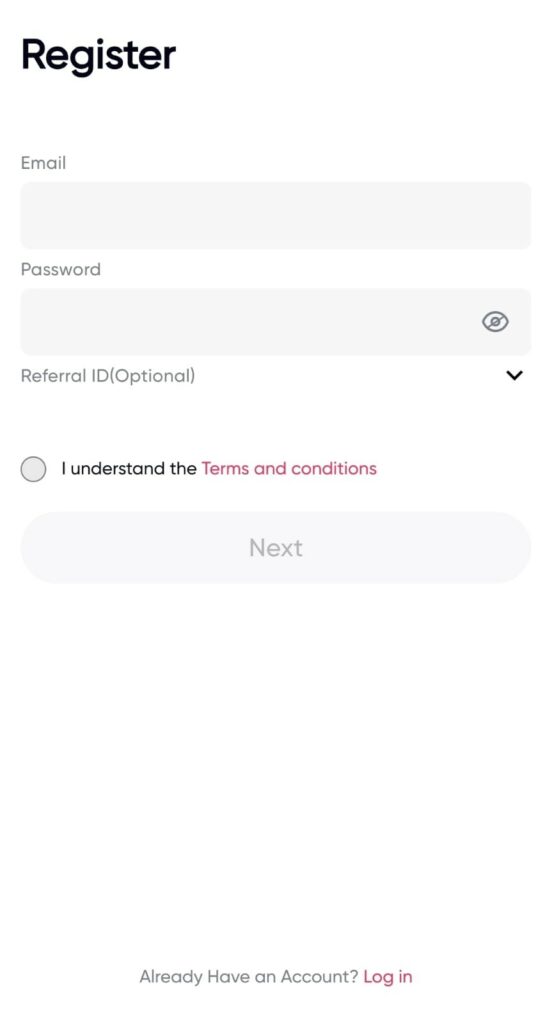 s'enregistrer sur redotpay