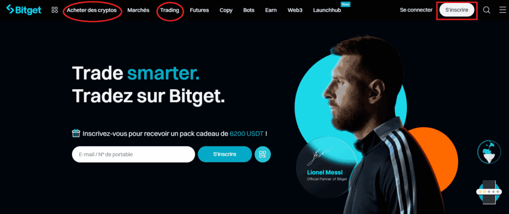 Trader cryptomonnaies Bitget