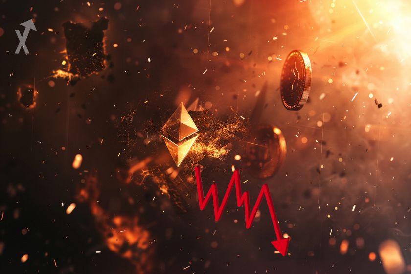 Le marché Crypto s’effondre Bitcoin et Ethereum