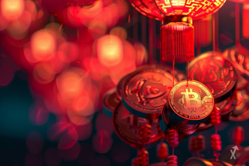 baisse des taux Chine cryptomonnaies