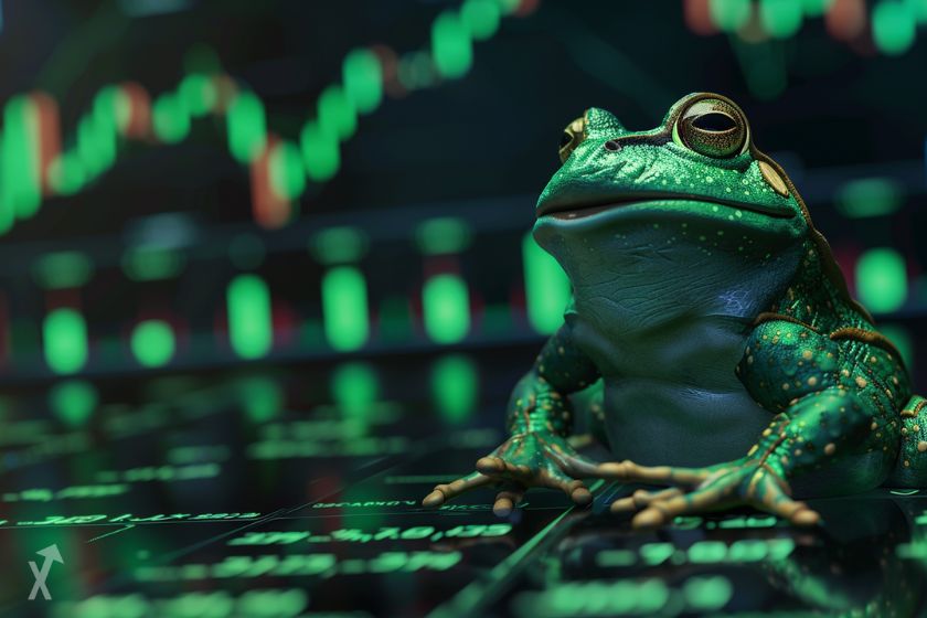 meme coin Pepe hausse Nascent