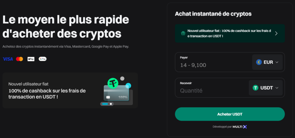 Achat vente ATOM USDT sur Bitget