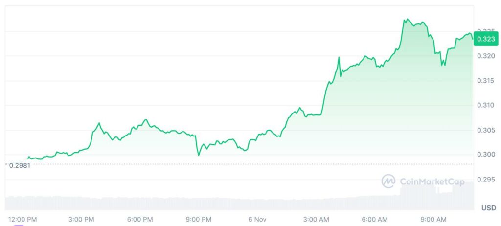 prix matic polygon crypto novembre 2024