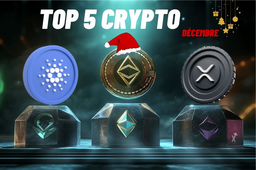 5 cryptomonnaies qui vont s'envoler décembre 2024