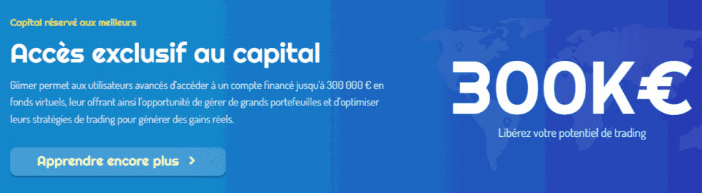 Giimer compte financé