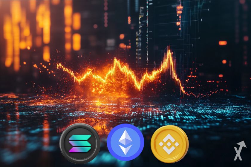 Solana SOL Binance Coin BNB Ethereum ETH