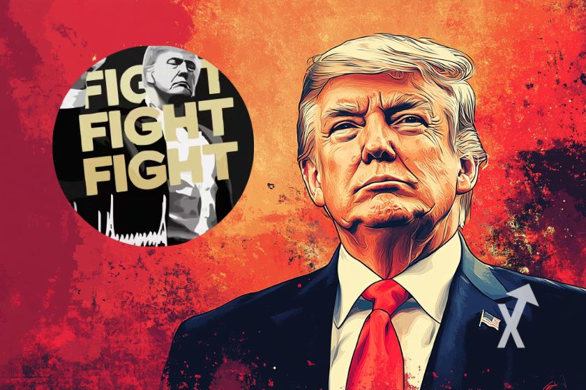 cover le TRUMP explose