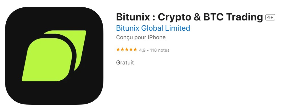 app mobile Bitunix crypto trading